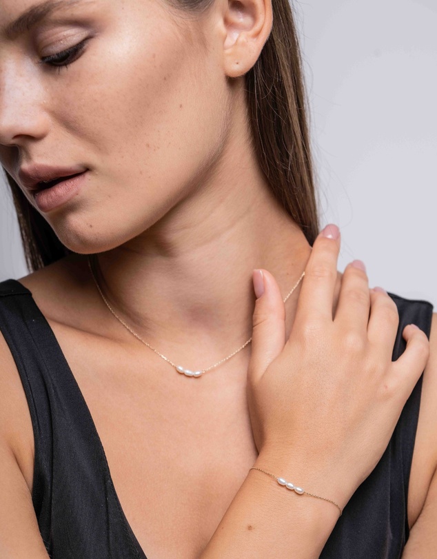 Luna Rae - Solid Gold - Margot Necklace