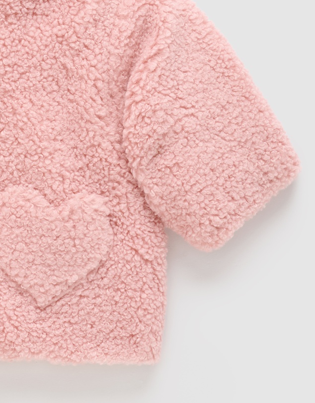Purebaby - Shearling Padded Jacket -Kids-Babies