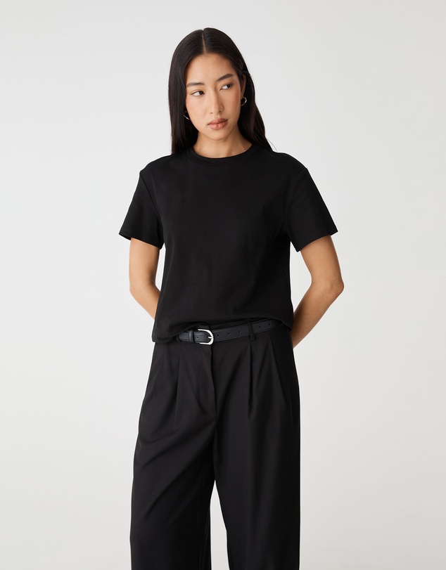 Forcast - May Relaxed Cotton T-Shirt
