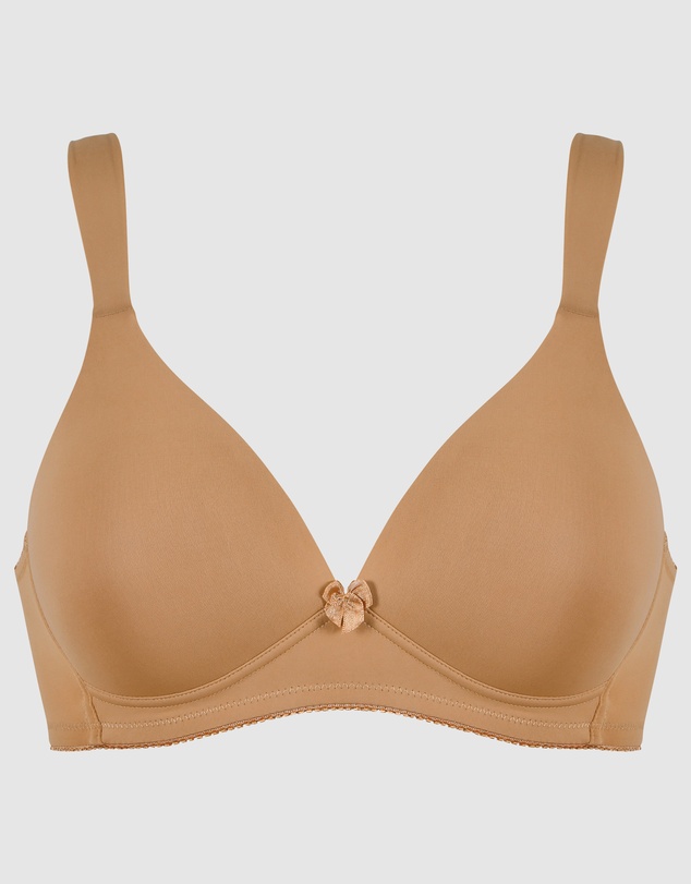 Naturana - Padded Wirefree Wide Strap T-Shirt Bra