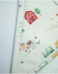 Little Stuff - Farm Friends Hooded Towel