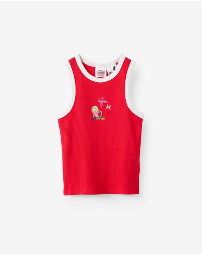 Cotton On Kids - License Eleanor Tank- 3X3 Rib
