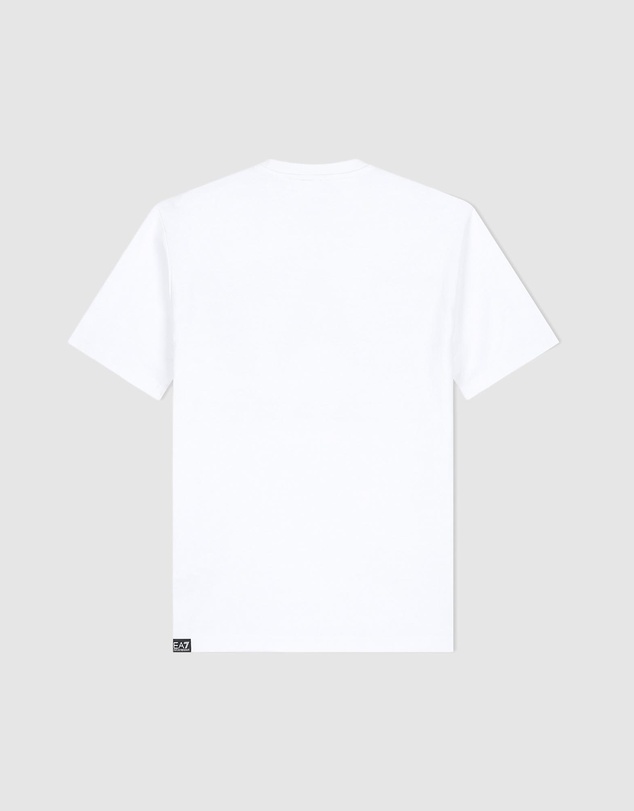 Emporio Armani EA7 - SS Train Logo Series M Oversize Logo Tee