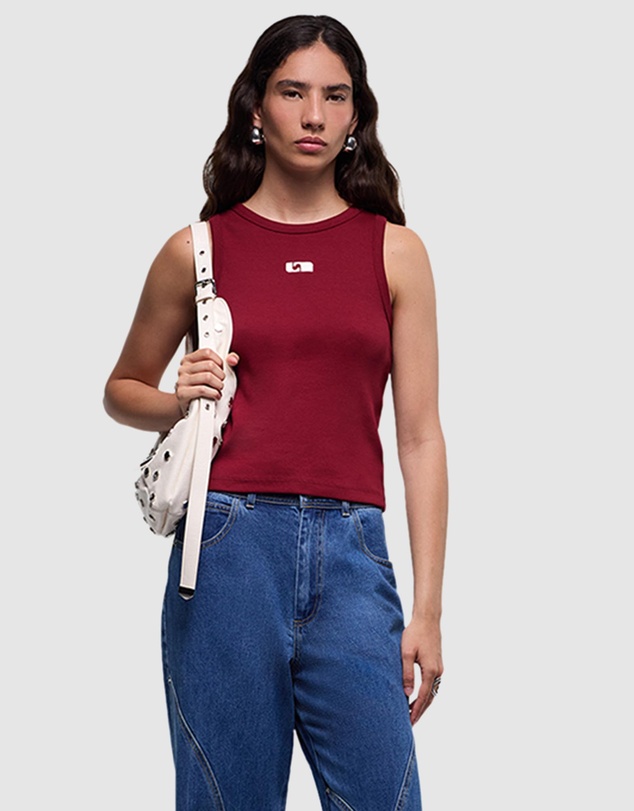 Laagam - Embroidered Logo Tank