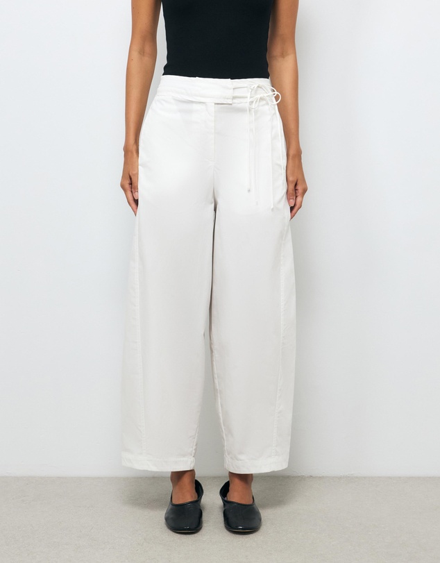 AERE - Olyssa Tie Waist Cotton Pants