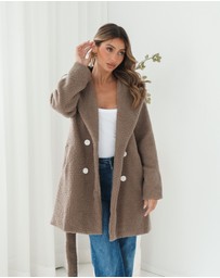 Esther & Co - Brienna Jacket - Taupe