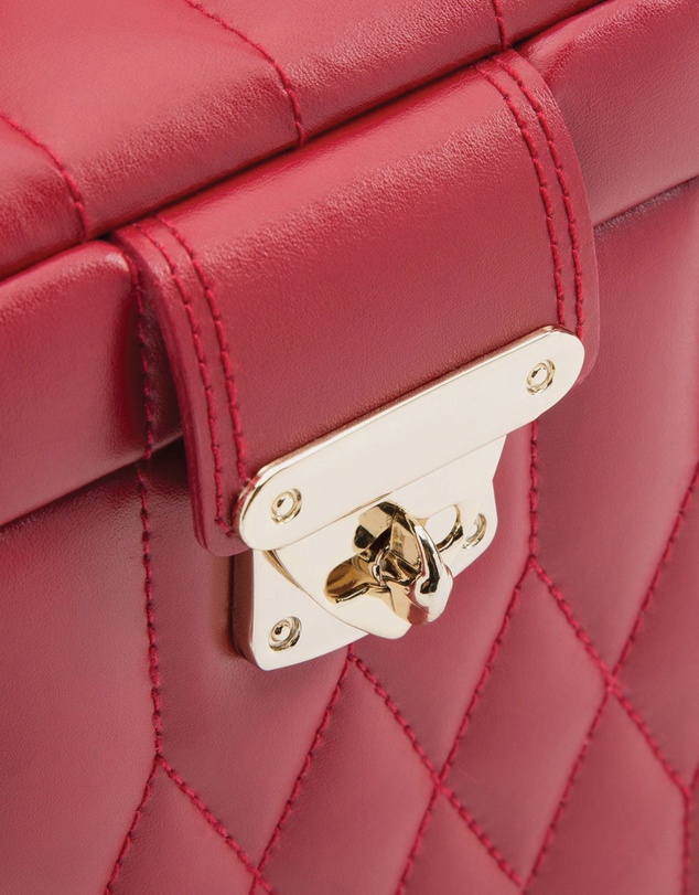Wolf - Wolf Caroline Medium Jewellery Case Red