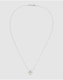 Elli Jewelry - Necklace Pearl Flower 925 Sterling Silver