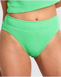 Banana Moon - Popcorn Manha High Cut High Waist Bikini Bottom