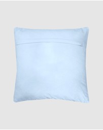 Bambury - Anka Square Cushion Blue