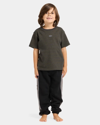 Billabong - Toddlers Bio Wave Elastic-waist Linen Pants