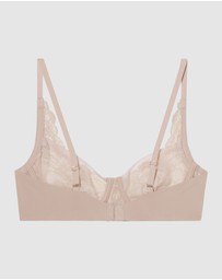Skarlett Blue - Minx Wired Lace Balconette Bra