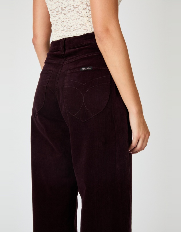 Rolla's - Gigi Barrel Cord Dark Cherry
