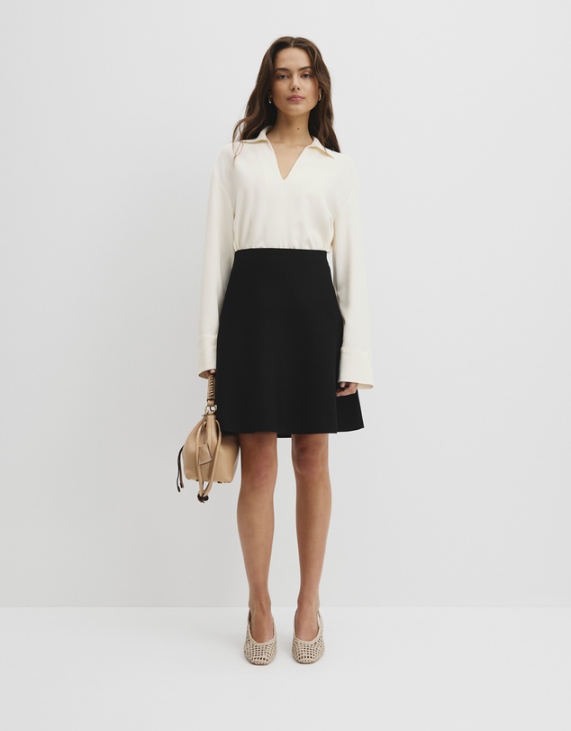 Country Road - Compact Knit Mini Skirt