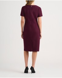 David Lawrence - Bronwyn Felted Wool Dress