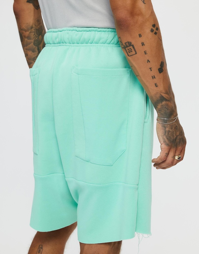 Surrounded By Ghosts - The Andesine Low Crotch Fleece Drawstring Shorts