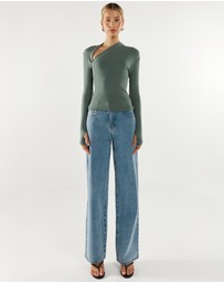 Madison The Label - Laury L/S Top