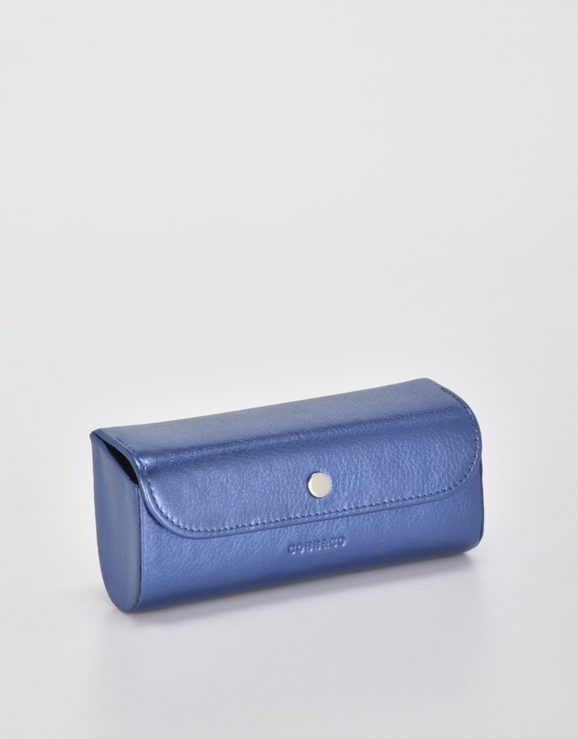 Cobb & Co - Idol Metallic Leather Glasses Case