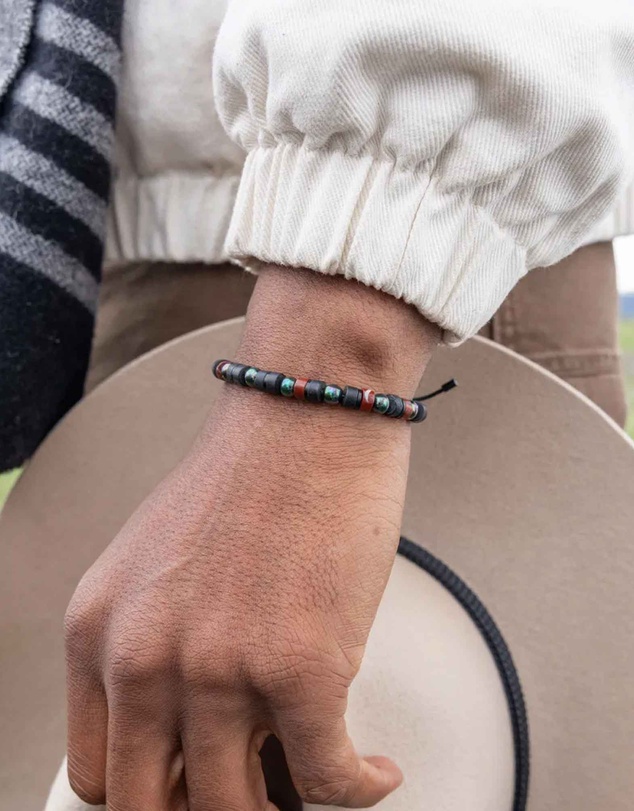 PIG&HEN - Brontide 6mm Adjustable Bracelet