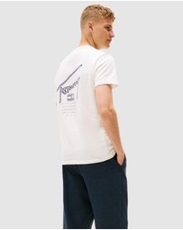 Tommy Jeans - Regular Sign Backprint Short Sleeve T-Shirt