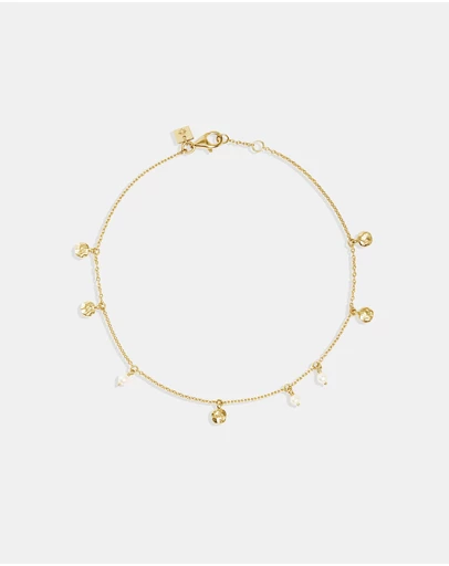 By Charlotte - Endless Grace Pearl Anklet