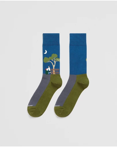 Country Road - Asutralian Cotton Blend Bin Night Sock