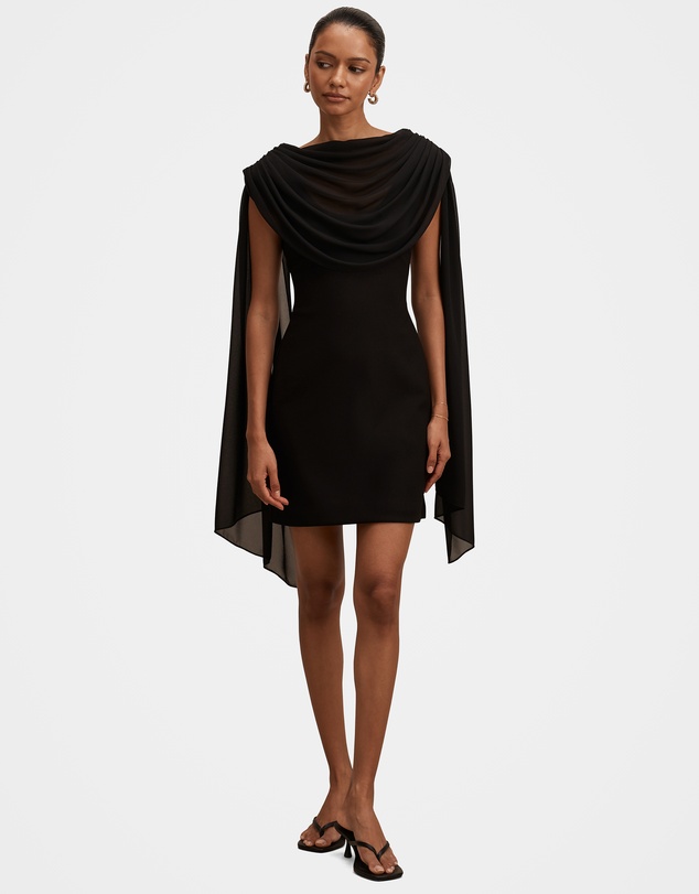 Forever New Petite - Bowie Petite With Shawl Mini Dress