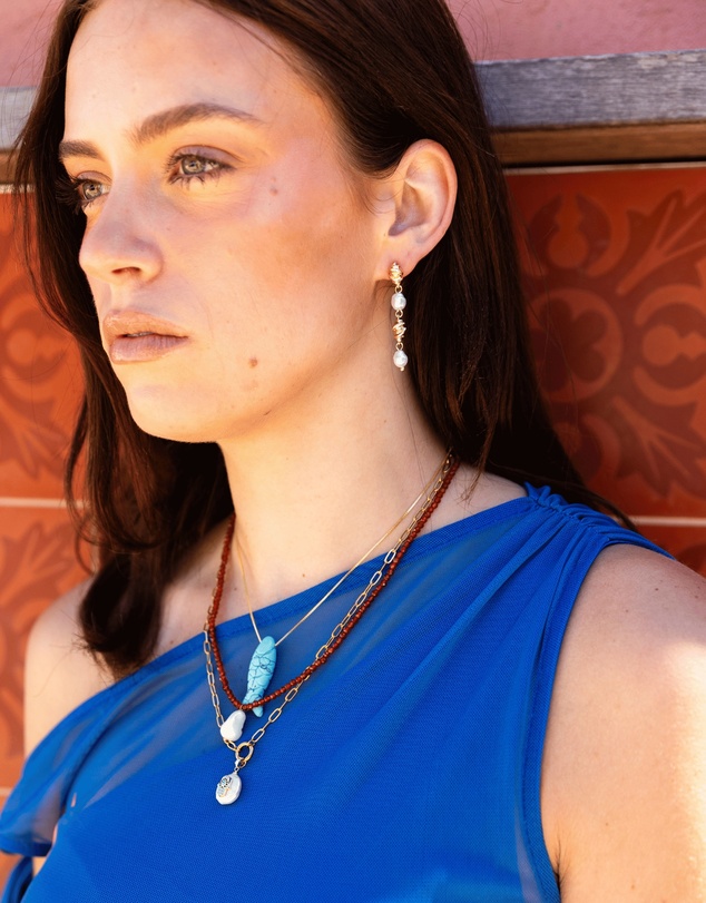 Chuchka - Pearly Drip Earring