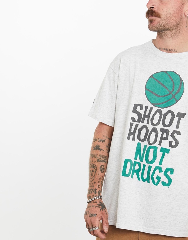 Vintage by The Real Deal - Pre Loved - Vintage 90s Reebok Above The Rim Tee