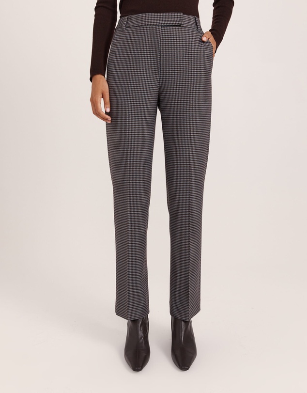 SABA - Jill Check Slim Leg Pant