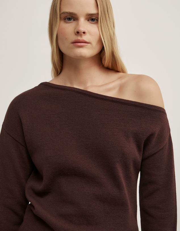 Witchery - Asymmetric Long-sleeve Knit
