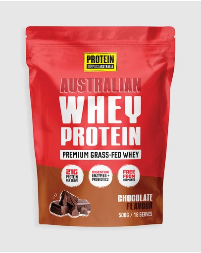 Protein Supplies Australia - Chocolate Australian Whey Protein - 500g