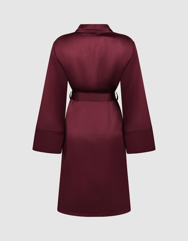 Hunkemoller - Long Satin Fleece Robe