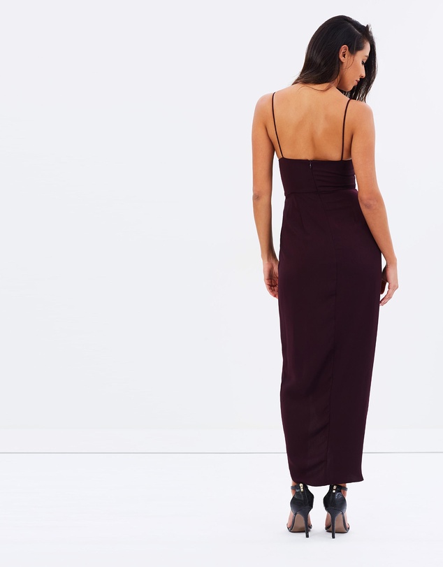Shona Joy - Core Cocktail Draped Maxi Dress