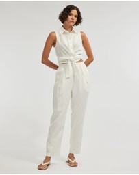 Amelius - Naomi Wrap Crop Shirt