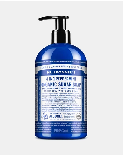 Dr Bronner's - Organic Pump Soap Peppermint 355ml