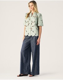 MOS The Label - Whisper Embroidery Blouse