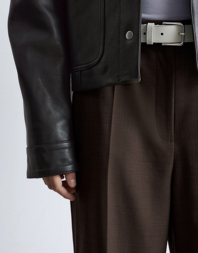 & Other Stories - Wool Press-Crease Trousers