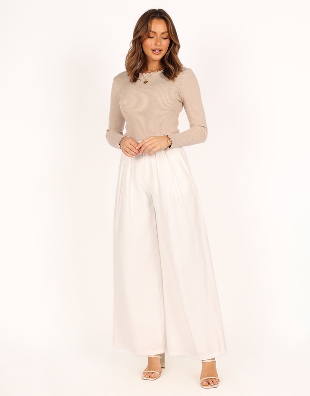 Petal & Pup - Kya Knit Top - Beige