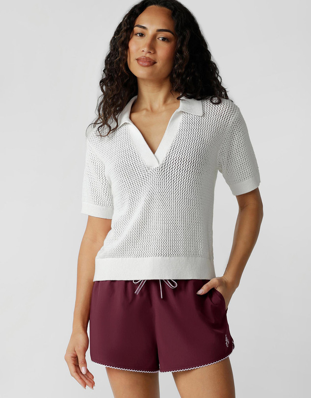 Lorna Jane - Sea Breeze Knit Polo
