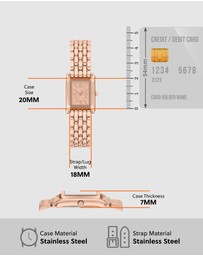 Michael Kors - Essex Rose Gold Analogue Watch