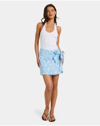 Roxy - Womens Cactus Flower Wrap Mini Skirt