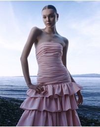JUSTIN TONG - Elara Ruffle Dress