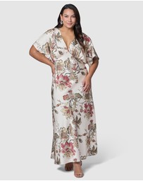 Pink Dusk by Curve Project - Want It All Maxi Dress