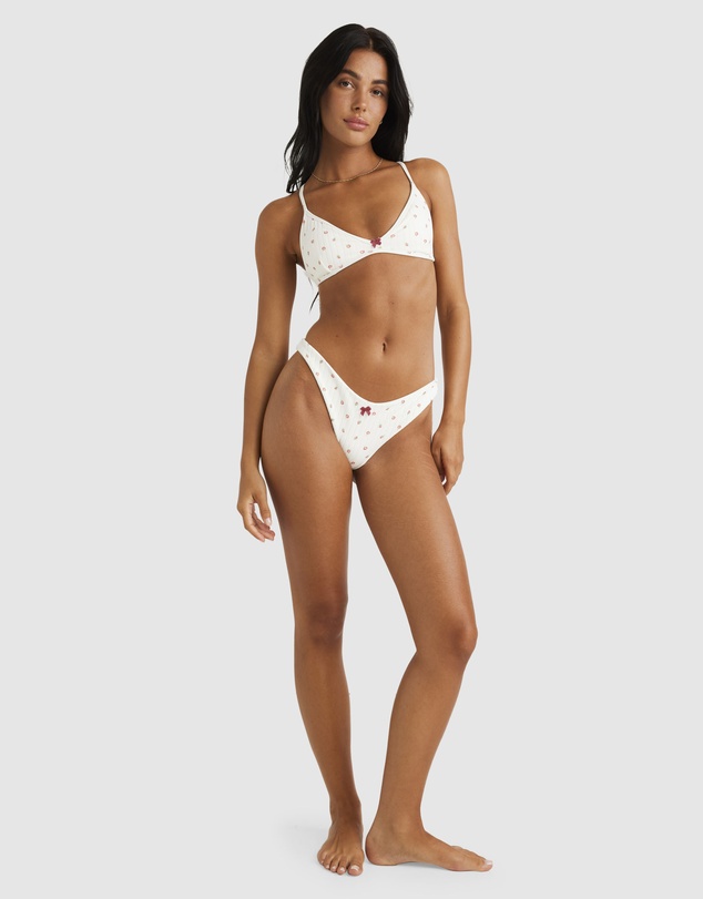 RVCA - Rose Bud Medium French Bikini Bottoms