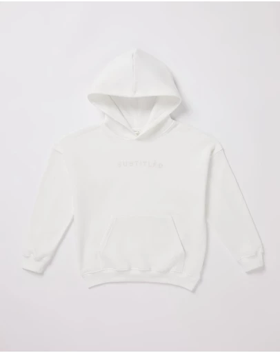 Subtitled - Teen Girls State Oversized Hoodie
