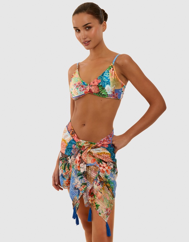 Simone Perele - Calypsa Cotton Dobby Trim Sarong