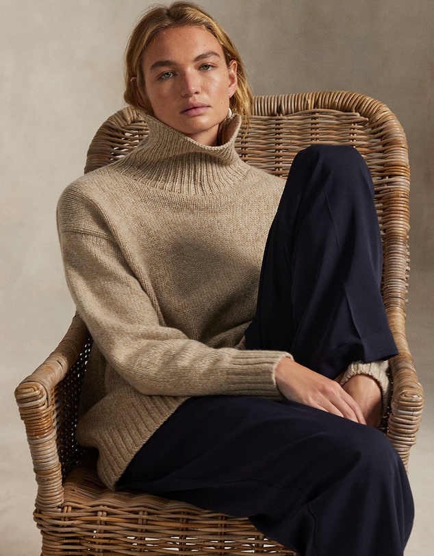 Polo Ralph Lauren - Wool-Cashmere Turtleneck Sweater