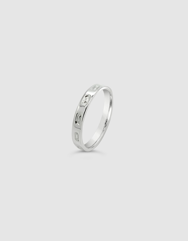 Ichu - Personalised Letter Q Ring