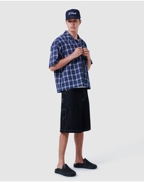 B.Cools - Script Crop Shirt